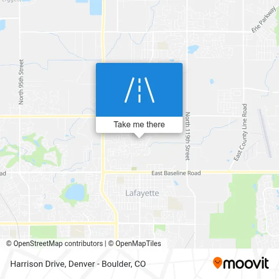 Harrison Drive map