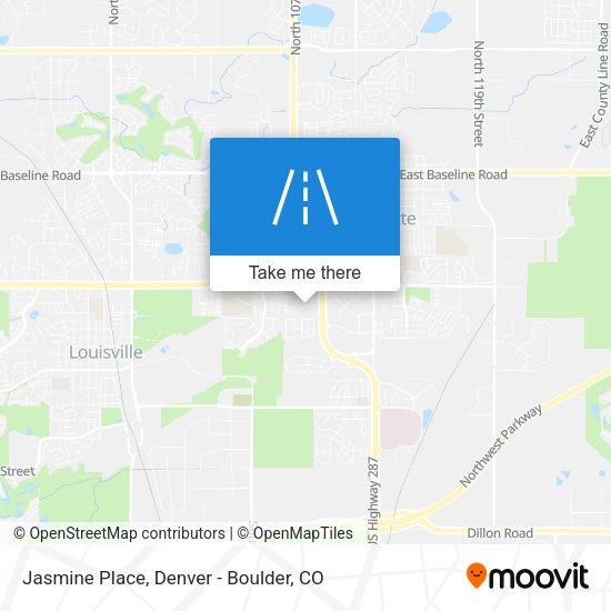 Jasmine Place map