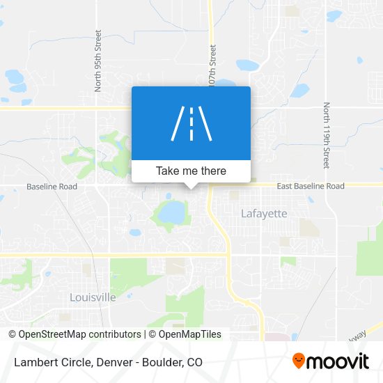 Lambert Circle map