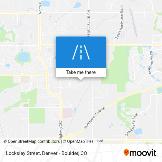 Locksley Street map