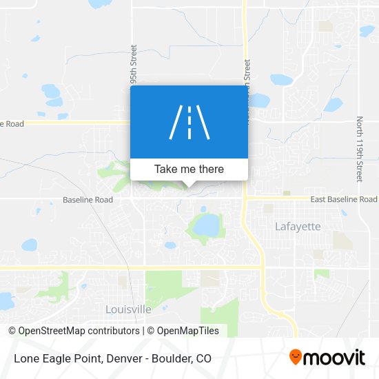 Lone Eagle Point map