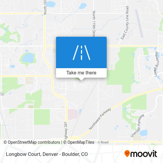 Longbow Court map
