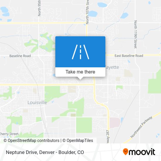 Neptune Drive map