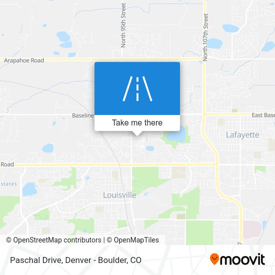 Paschal Drive map
