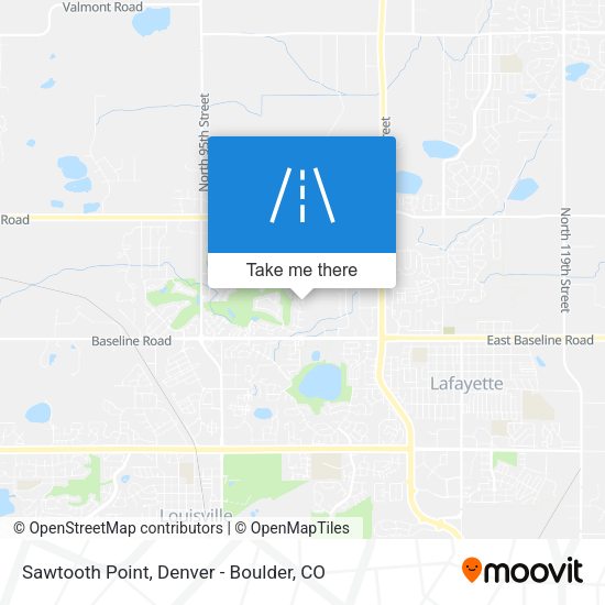 Sawtooth Point map