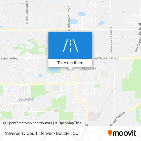 Silverberry Court map