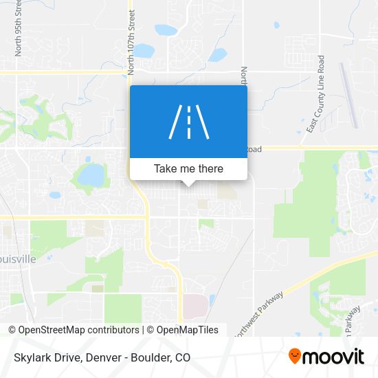 Skylark Drive map