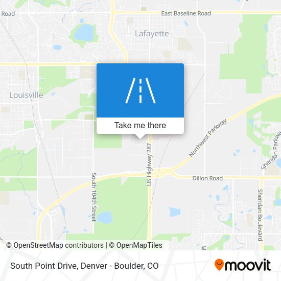 South Point Drive map