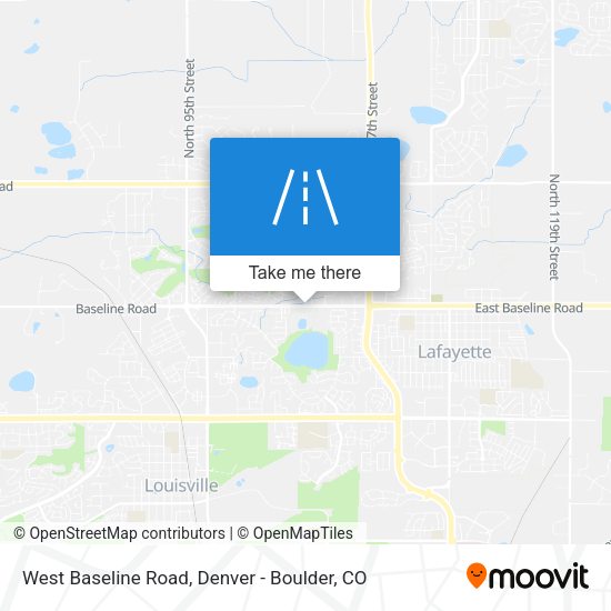West Baseline Road map