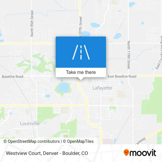 Westview Court map
