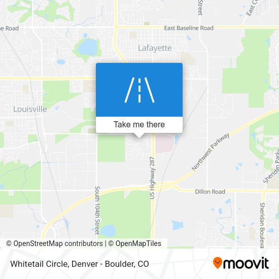 Whitetail Circle map
