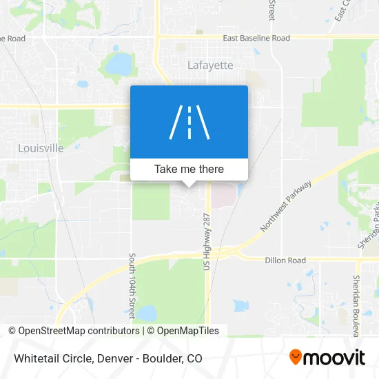 Whitetail Circle map