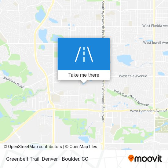 Greenbelt Trail map