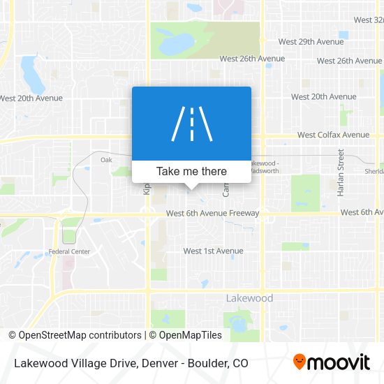 Mapa de Lakewood Village Drive