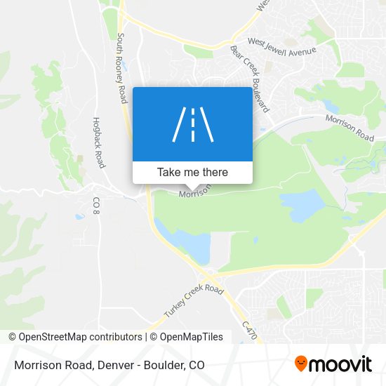 Morrison Road map