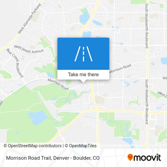 Morrison Road Trail map