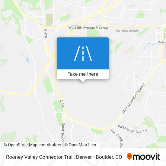Rooney Valley Connector Trail map