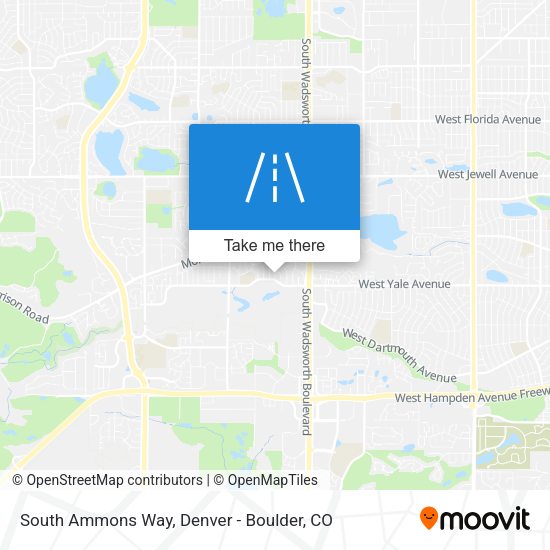 South Ammons Way map