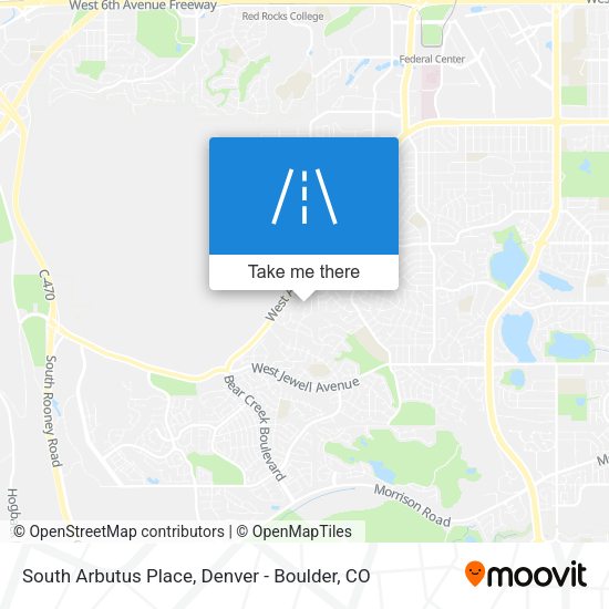 South Arbutus Place map