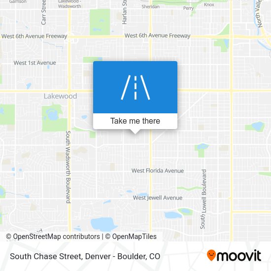 South Chase Street map