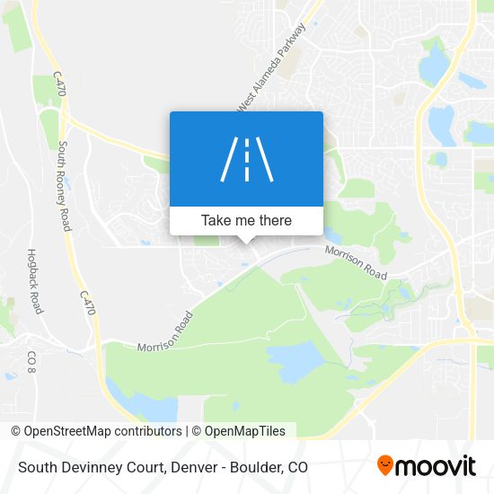 South Devinney Court map