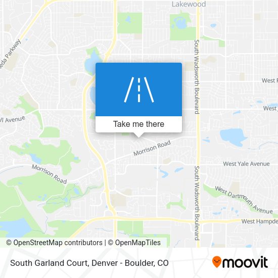 South Garland Court map