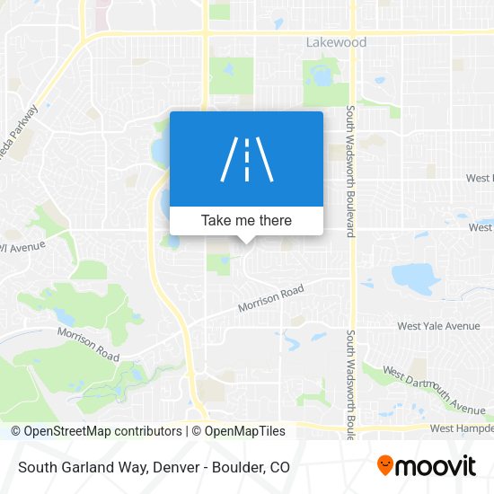 South Garland Way map