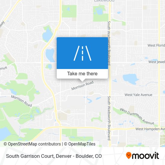 South Garrison Court map