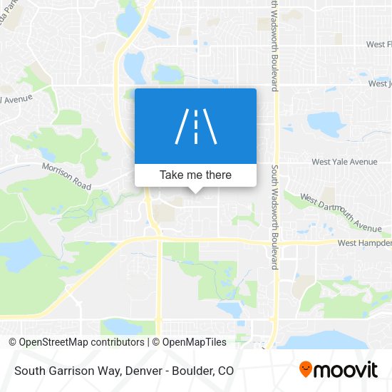 South Garrison Way map