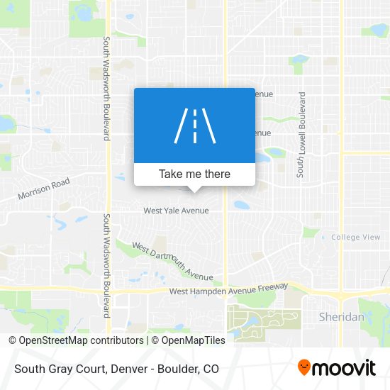 South Gray Court map