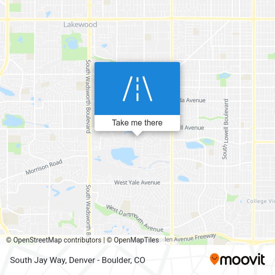 South Jay Way map