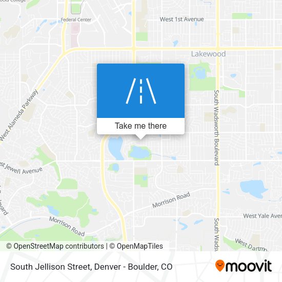 Mapa de South Jellison Street