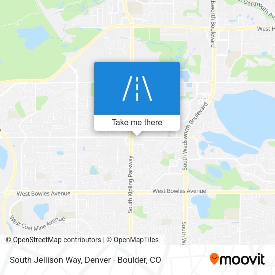 South Jellison Way map
