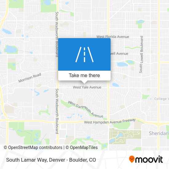 Mapa de South Lamar Way