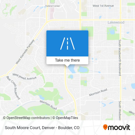 South Moore Court map