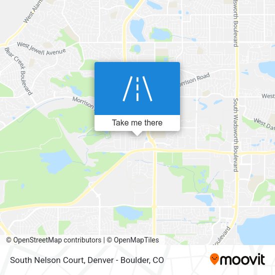 Mapa de South Nelson Court