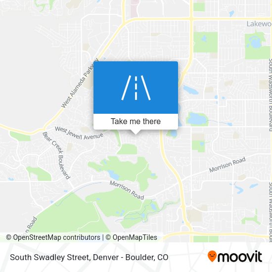 Mapa de South Swadley Street
