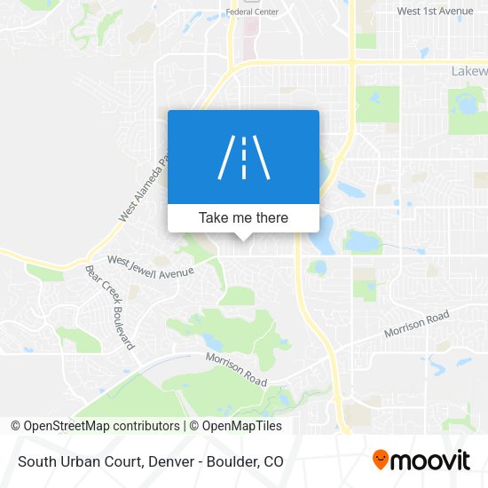 South Urban Court map