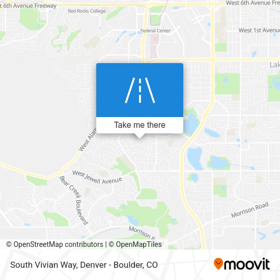 South Vivian Way map