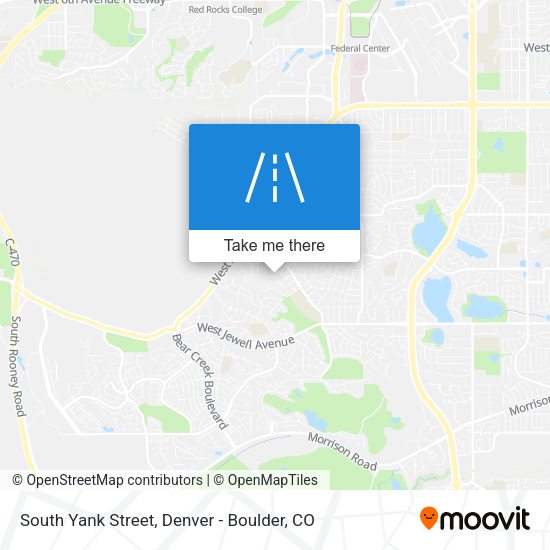 South Yank Street map