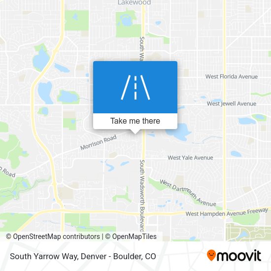 South Yarrow Way map