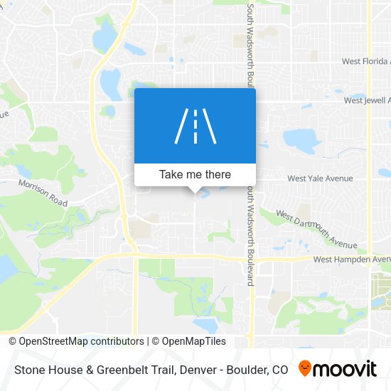 Stone House & Greenbelt Trail map