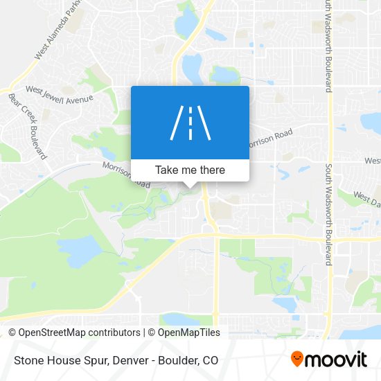 Mapa de Stone House Spur