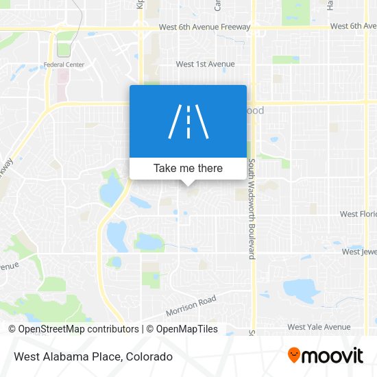 West Alabama Place map