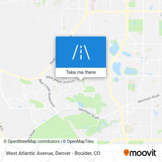 West Atlantic Avenue map