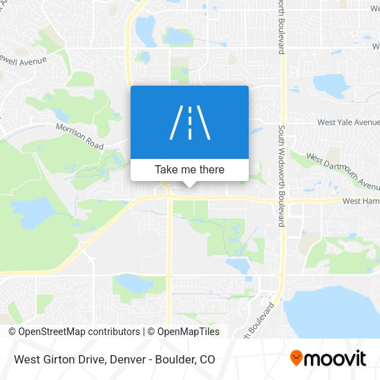 Mapa de West Girton Drive