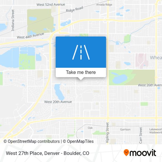 Mapa de West 27th Place