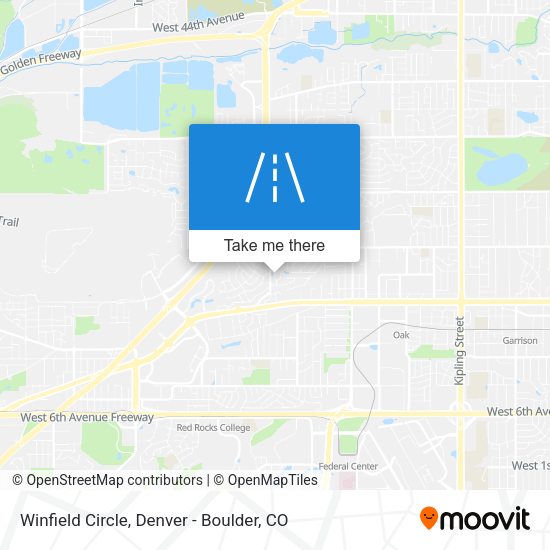 Mapa de Winfield Circle