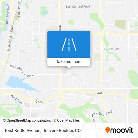 East Kettle Avenue map