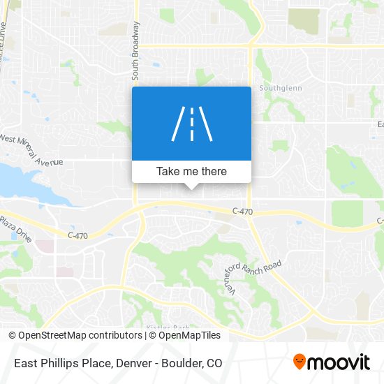 East Phillips Place map